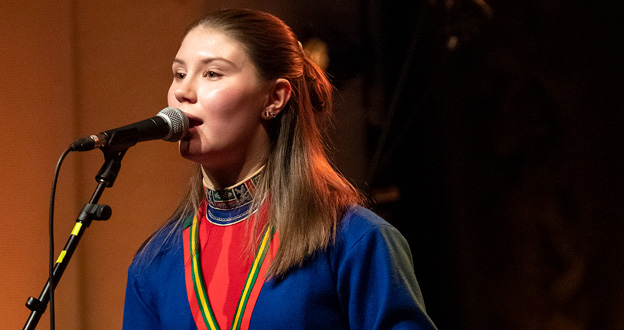 Astrid artist på Jokkmokksdagarna